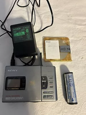 Sony Minidisc Player -  Recorder Mz-R30 • $75