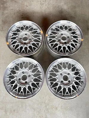 Mazda Miata OEM 14x6 BBS Wheels With Hubcaps & Removal Wrench MX5 MX-5 NA6 NA8 • $1200