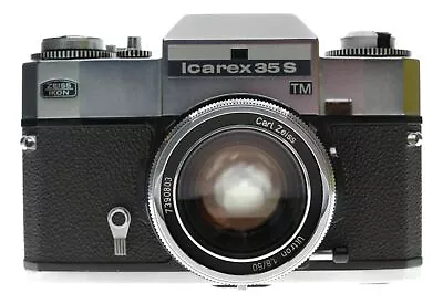 Zeiss Ikon Icarex 35S TM SLR Film Camera M42 Ultron 1.8/50 • $1599