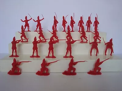 Marx Heritage Revolutionary War / Complete Set Of 24 ( 2 X 12 ) British Infantry • $37.99