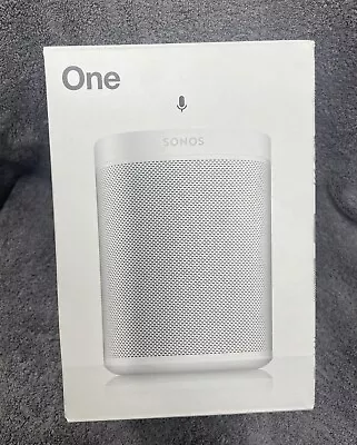 Sonos One (GEN 2) OneG2US1 White Indoor Wireless Speaker • $149