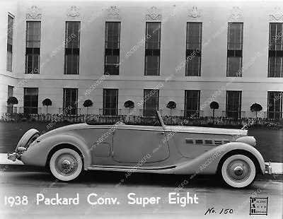 Cars-32 1938 Packard Convertible Super Eight Automobile Cars-32 Cars-32 • $11.99