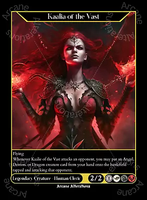 Kaalia Of The Vast - High Quality Altered Art Custom Cards • $6.99