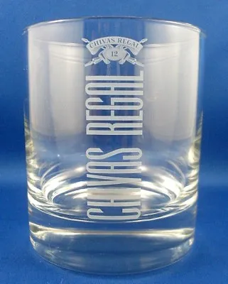 RARE Chivas Regal SCOTCH WHISKY Tumbler Glass Bar Man Cave Collectable - In Aust • $59.95