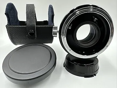 VIVITAR Series 1 - 90mm F2.5 Macro Adapter CANON FD Mount Lens W/ Caps & Case • $99.99