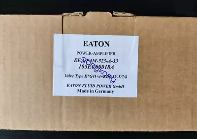 EEA-PAM-523-A-33 Eaton Vickers Proportional Valve AMPLIFIER  New FedEx Or DHL • $902.10