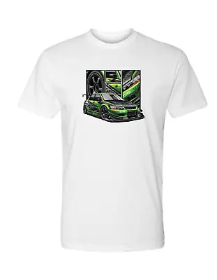 Green Evo VII VIII IX Evolution 7 8 9 T Shirt *SUPER Soft JDM • $23.99