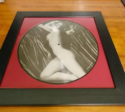 Marilyn Monroe Picture Disc Framed So You Can See Both Sides Great Condition. • $43.52