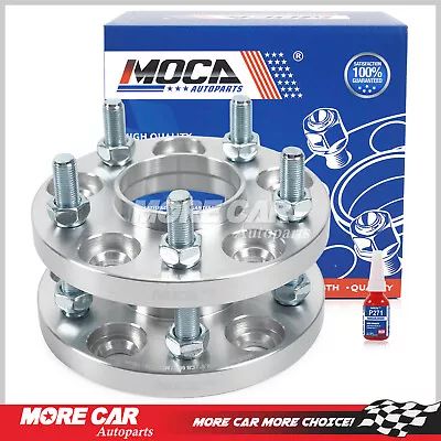 2PC 15mm Hubcentric Wheel Spacer 5x114.3 For Nissan Infiniti 66.1mm M12x1.25 • $37.50