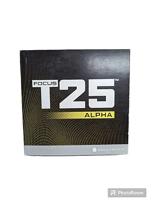 FOCUS T25 Alpha + Beta Workout  9 Disc DVD Set Beachbody • $11.95