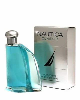 NAUTICA CLASSIC 3.3 / 3.4 Oz EDT Cologne For Men New In Box • $17.75