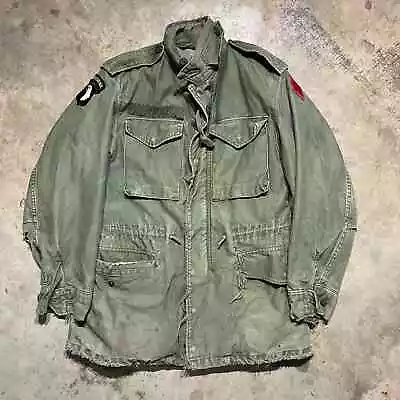 Vintage Korean War M-1951 Military Army Green Field Jacket • $81