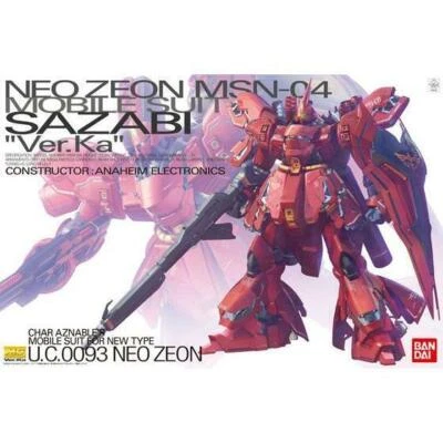 $204.60 • Buy MG 1/100 MSN-04 Sazabi Ver.Ka | Bandai