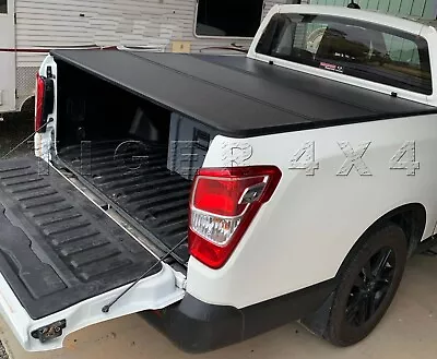 $776 • Buy Aluminium Hard Tri-Fold Tonneau Cover SsangYong Musso XLV (LWB, Long Tub) 18-23