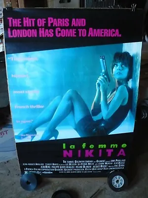 LA FEMME NIKITA Rolled 1-sht / Movie Poster [Luc Besson Anne Parillad] - 1990 • $35
