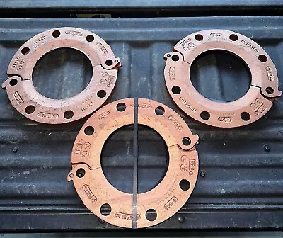 3-pack Adapter Victaulic Vic-flange 6-641 Copper Ductile Iron 6  Grooved Flange • $259.99