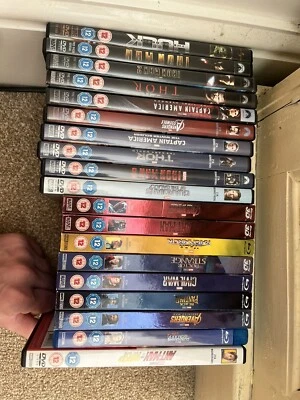 £5 • Buy Marvel DVD/Blu Ray/3D Blu Ray Box Set