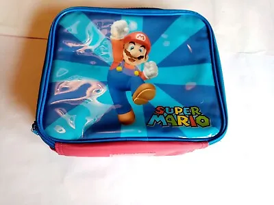 Red / Blue Super Mario Lunchbox Bag • £7