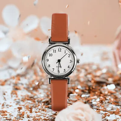 £3.76 • Buy UK Ladies Wrist Watches Watch Quartz Analogue Women Leather Strap Casual Gift