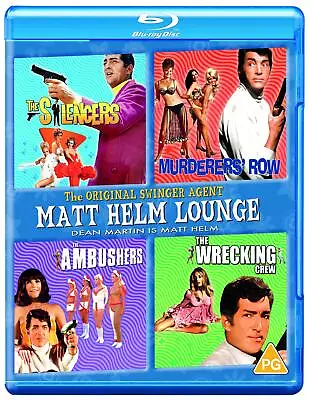 Matt Helm Lounge: The Silencers/Murderers Row/The Ambusher (Blu-ray) (UK IMPORT) • $43.71