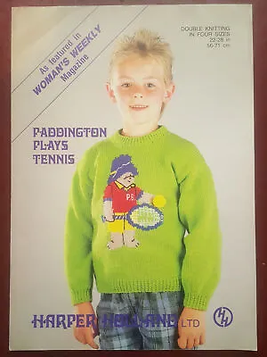 Paddington Sweater - DK - Haper Holland Knitting Pattern B14362 • £1.99