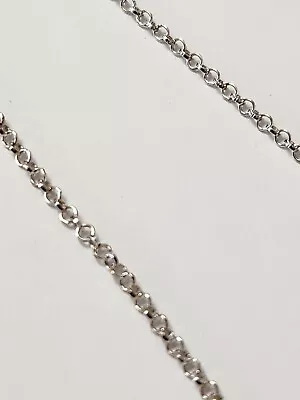 SW ITALY 925 Sterling Silver  O  Cable Chain 17 1/4  Necklace • $12