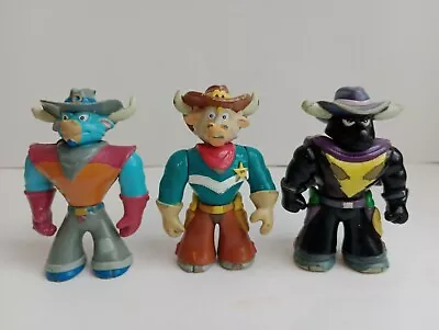 Wild West Cow-Boys Of Moo Mesa  R.E. Bee Inc 1999 DAMAGED SEE PICTURES! • $150