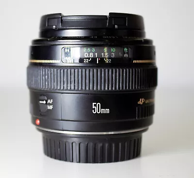 Canon Lens EF 50mm F/1.4 USM - #2844b • £139