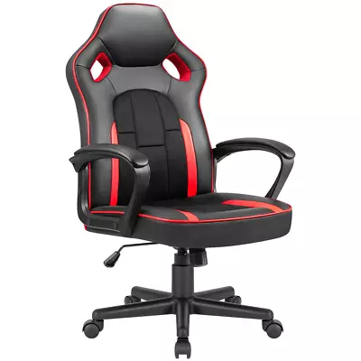 $110.67 • Buy VINEEGO Gaming Chair High-Back PU Leather Office Chair Adjustable Height Racing