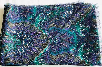 Vintage Liberty Of London Wool Scarf/shawl • £19.99
