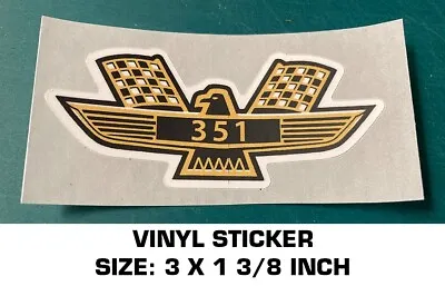 Ford Performance Eagle Emblem Logo 351 Mustang-shelby-torino Vinyl Decal Sticker • $3.64