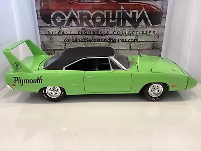 Ertl 1970 Plymouth Superbird Green On Black #129 • $199.99