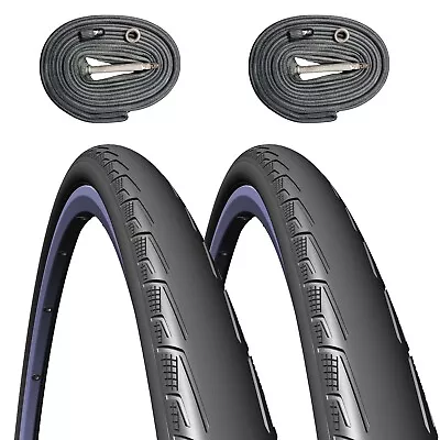 Pair Of 700 X 25c Puncture Resistant Road Performance Tyres + INNER TUBES • $100