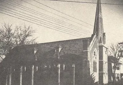 Vintage Postcard Tivoli Methodist Church Building Street Houses New York NY • $4.99