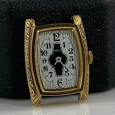 Vintage Jura (Sears) Swiss Engraved Watch  - For Service/Parts • $25