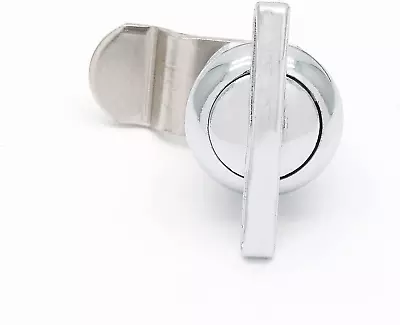 Thumb Operated Offset Cam Lock 5/8 Inch Cylinder & Offset Cam Camper Lock Keyle • $14.56