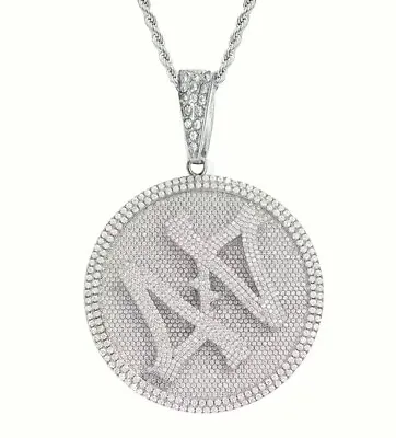 Iced Out 44 Rapper Pendant - Chain Necklace Hip Hop Rap Star Trending • £12.99