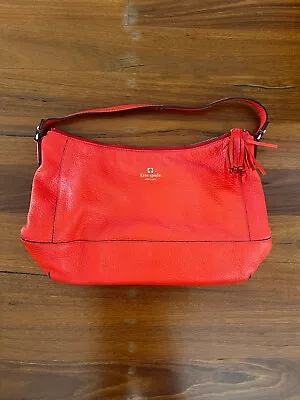 Kate Spade Orange Leather Bag • $40