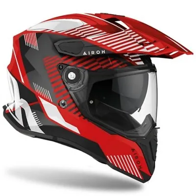 Helmet Airoh Commander Boost Red Triumph Tiger 1050 1200 850 800 900 955 • $317.52