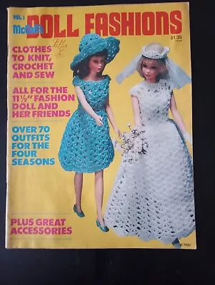 Doll Fashions Volume One McCall's Doll Fashions 70 Outfits For The Four Seasons • $9