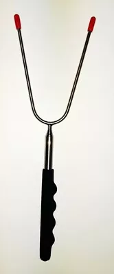 Telescopoc Toasting Fork Camping Fire Marshmellow Sausage Cooking Bbq Parts • $9.95