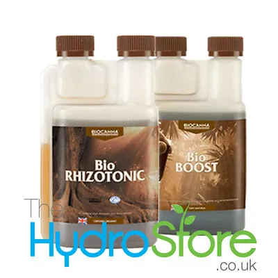 £34.99 • Buy Canna Bio Boost 250ml And Canna Bio Rhizotonic 250ml - Nutrient - Additive