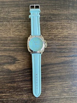 Woman’s MILLAGE Mint Green Leather Strap Watch • $30