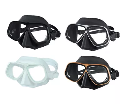 $111 • Buy DivePRO Diving Mask Alien Alloy Frame With GoPro Mount Black Spearfishing Mask