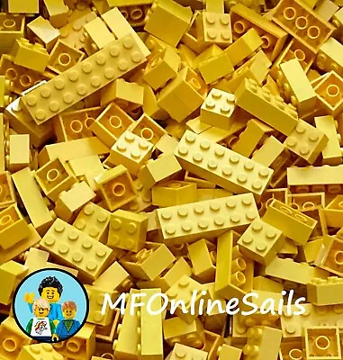 $9.75 • Buy 50 Yellow LEGO  Big Bricks  2x2 2x3 2x4 & UP! - Random Basic Bulk Lot