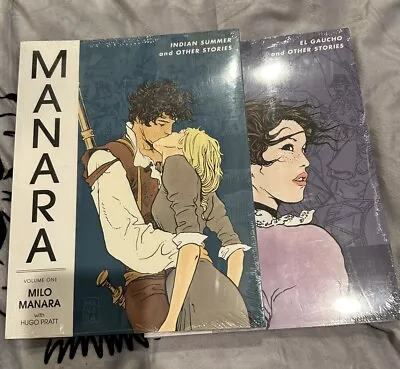 Brand New Sealed Manara Library Vol. 1 & 2 Indian Summer & El Gaucho Softcover • $189.99