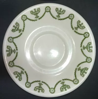 Syracuse Concord Green St Elmo China Restaurant Ware 5 3/4  Saucer • $9.99