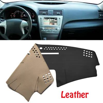 $19.09 • Buy Leather Car Dashboard Cover Dash Mat Non-Slip For Toyota Camry 2007-2011
