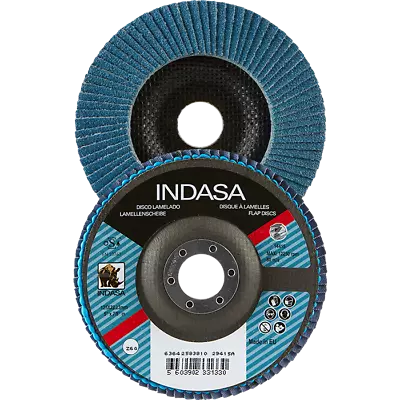 Buy Indasa 4.5  X 7/8  Rhyno Flap Zirc Discs Fiberglass Hub Zirconia T29 Coni • $47.30