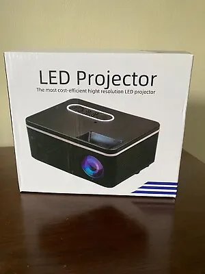 NEW - Mini Led Projector 1080p Full Hd - Black • $20
